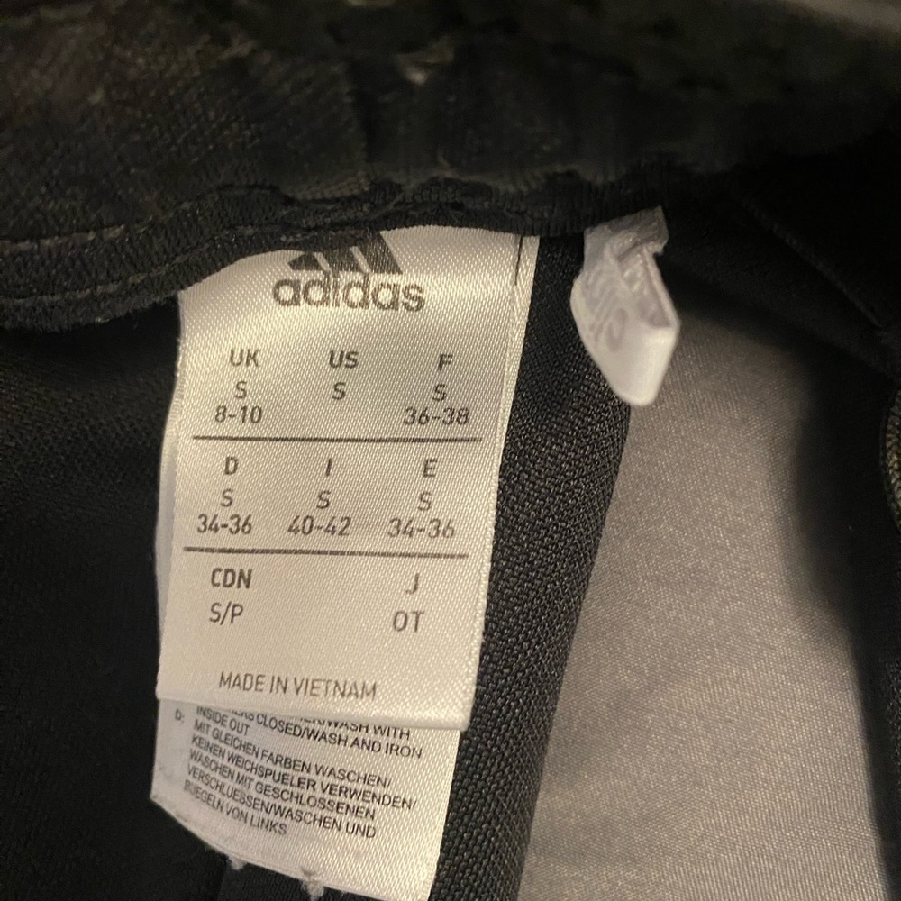 Adidas track joggers
